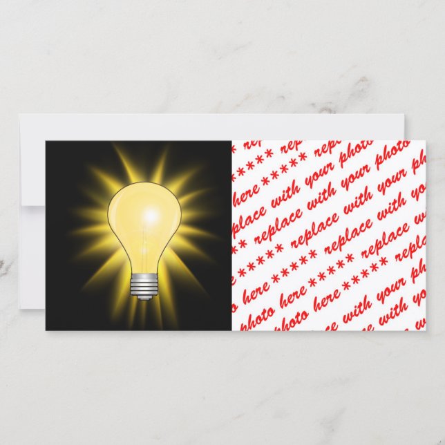 Lichte lamp - Helder idee (Voorkant)