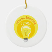 Lichte lamp keramisch ornament (Voorkant)