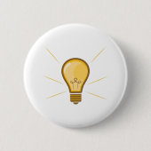 Lichte lamp ronde button 5,7 cm (Voorkant)