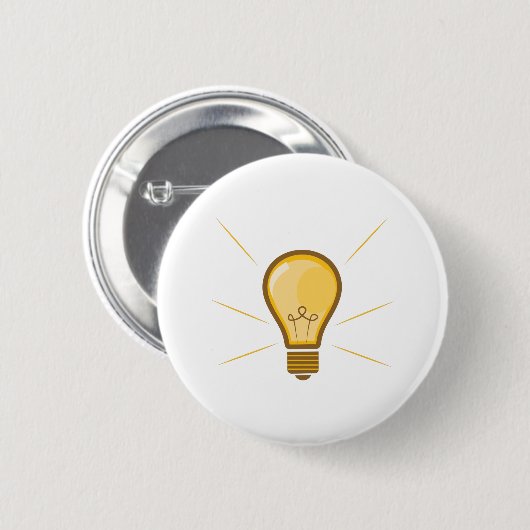 Lichte lamp ronde button 5,7 cm (Voorkant /achterkant)