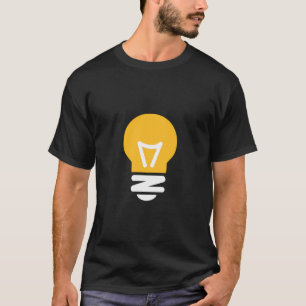 Lichte lamp t-shirt