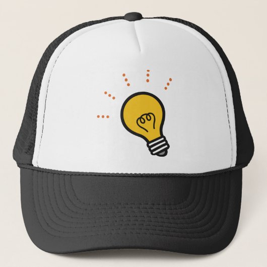 Lichte lamp trucker pet (Voorkant)