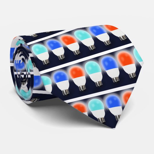 Lichte lampen stropdas (Opgerold)