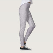 Lichte lavender Art Leggings (Rechts)