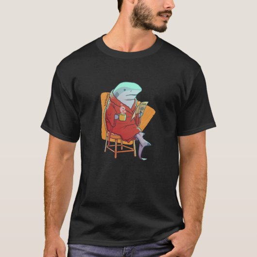 Lichte lectuur vrienden t-shirt (Voorkant)