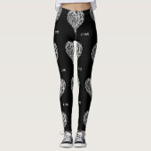 Lichte Leggings, zwart Leggings (Voorkant)
