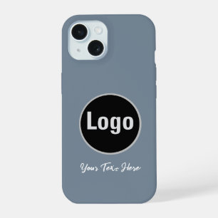 Lichte leisteen Grijs Effen Kleur Telefoon Case iPhone 15 Case