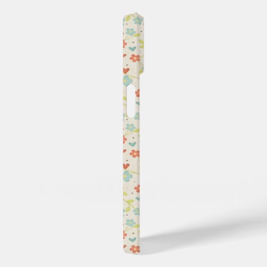 lichte lente Floral Case-Mate iPhone Case (Achterkant / Rechts)