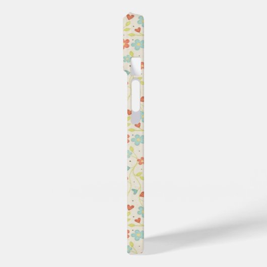 lichte lente Floral Case-Mate iPhone Case (Achterkant / Links)