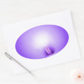 Lichte liefde, Lilie_ Ovale Sticker (Envelop)