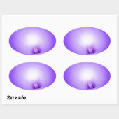 Lichte liefde, Lilie_ Ovale Sticker (Vel)
