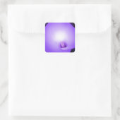 Lichte liefde, Lilie_ Vierkante Sticker (Tas)