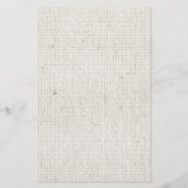Lichte Linen achtergrond Briefpapier (Voorkant)