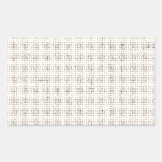 Lichte Linen achtergrond Rechthoekige Sticker (Voorkant)
