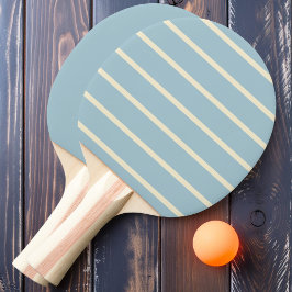Lichte lucht gestreept en effen tafeltennisbatje