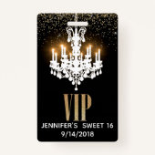 Lichte luchters, zoet 16-partijenbadge badge (Voorkant)