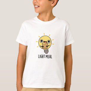 Lichte maaltijd Funny Electric Bulb Pun T-shirt