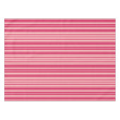 Lichte maroon Stripes Tafelkleed (Voorkant (Horizontaal))