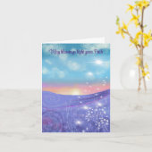 Lichte mengkaart kaart (Gele Bloem)