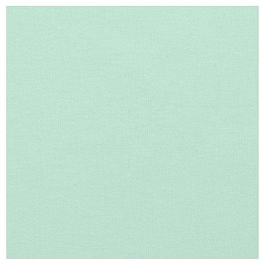 Lichte Mint Green Solid Color Fabric Stof (Close Up)