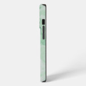 Lichte Mintgroene Marmer iPhone Hoesje (Linkerkant)