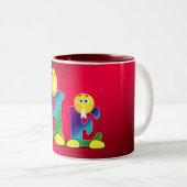 Lichte Mok met tweetone koffie (Voorkant rechts)