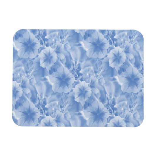 Lichte momenten in blauw... magneet (Horizontaal)