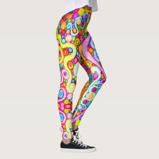 Lichte neonspoelen Leggings