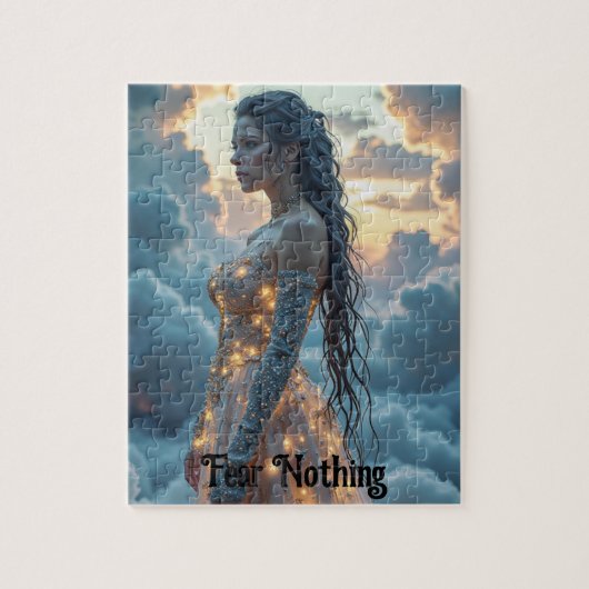 lichte nimf legpuzzel (Verticaal)