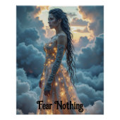 lichte nimf perfect poster (Voorkant)