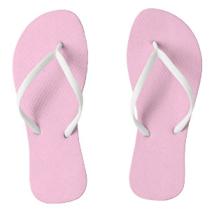 Lichte nosegay Roze Solid Color Print, Blush Teenslippers