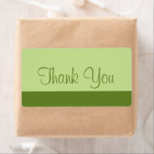 Lichte olijfgroene kleur etiket (Insitu)