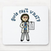 Lichte optometrist muismat (Voorkant)
