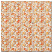 Lichte Oranje edelstenen Stof (Swatch)