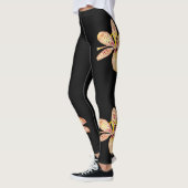 Lichte oranje gevlekte Blackberry lily leggings 2 (Links)