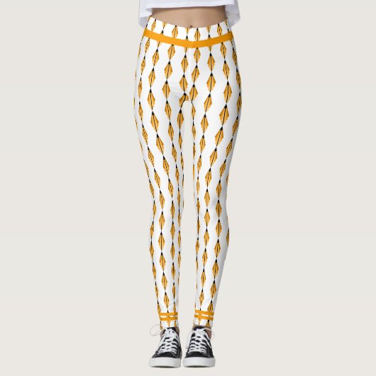 Lichte oranje Leggings (Voorkant)