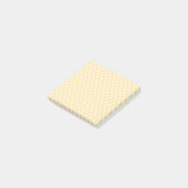 Lichte Oranje poka Dots Post-it Notities Post-it® Notes (Schuin)