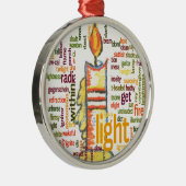 Lichte Ornamenten met een mooie kerstboom (Rechts)