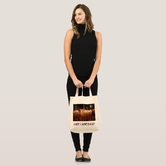 Lichte orthodoxe kooptas tote bag (Voorkant (model))