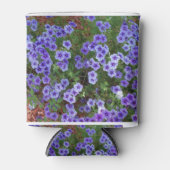 lichte paarse bloemen blikjeskoeler (Voorkant)