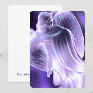 Lichte Paarse Engel Kaart