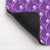 Lichte Paarse Fancy Zwemelen Mousepad Muismat (Hoek)