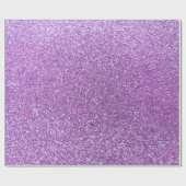 Lichte paarse glitter cadeaupapier (Vlak)