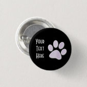 Lichte Paarse halftoonafdrukken Ronde Button 3,2 Cm (Voorkant /achterkant)