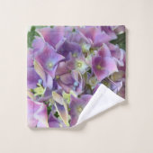 Lichte paarse hydrangea bad handdoek (Wasdoekje)