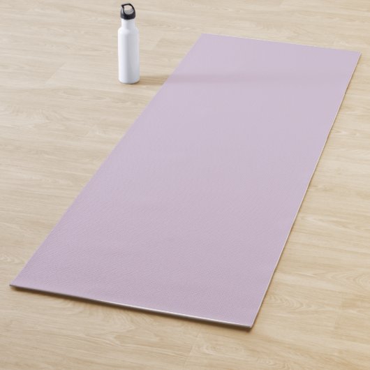 Lichte Paarse Lavendel Effen Kleur Yoga Mat (In situ)