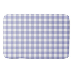 Lichte Paarse Lavendel Gingham Buffalo Check Plaid Badmat