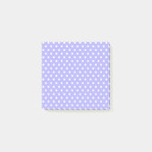 Lichte paarse poka Dots Post-it Notes (Voorkant)