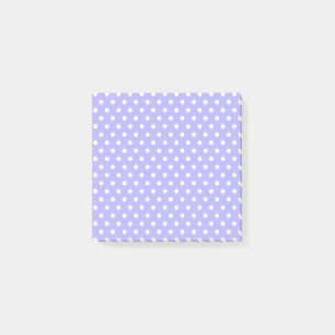 Lichte paarse poka Dots Post-it Notes