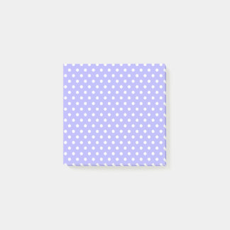 Lichte paarse poka Dots Post-it Notes